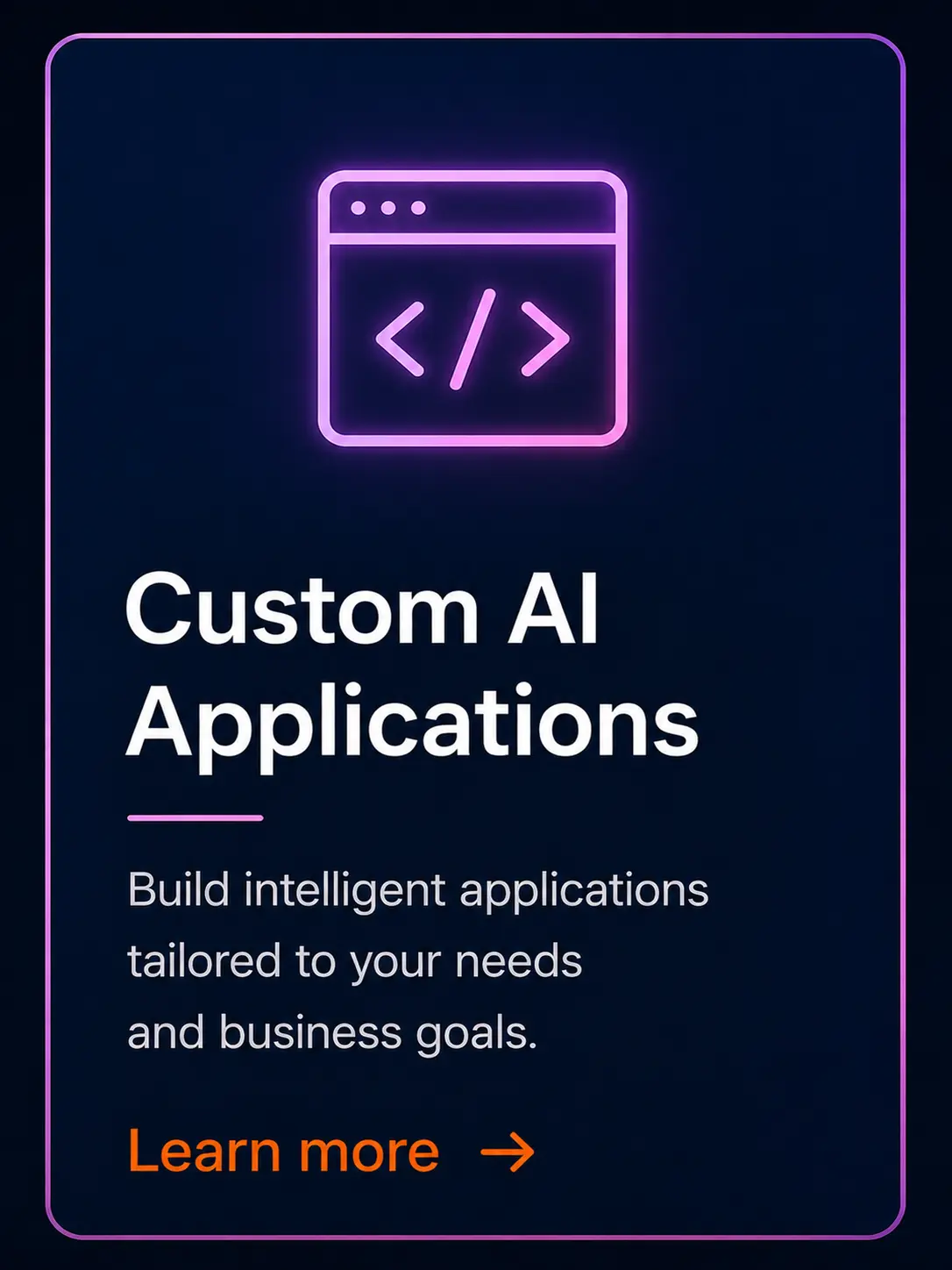 custom ai applicationswebp