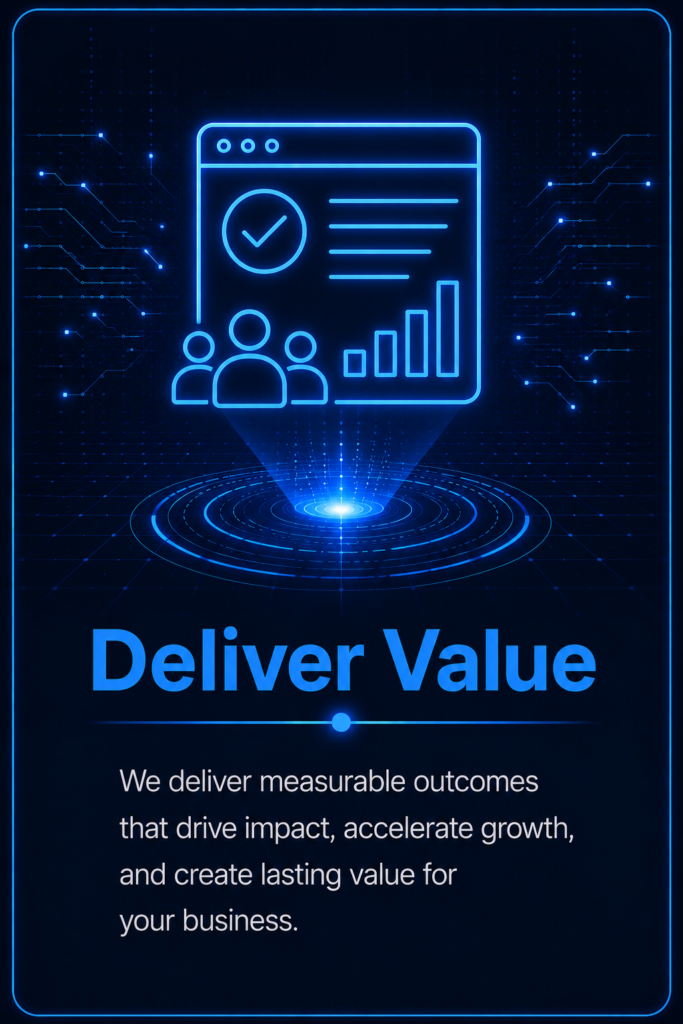 deliver value