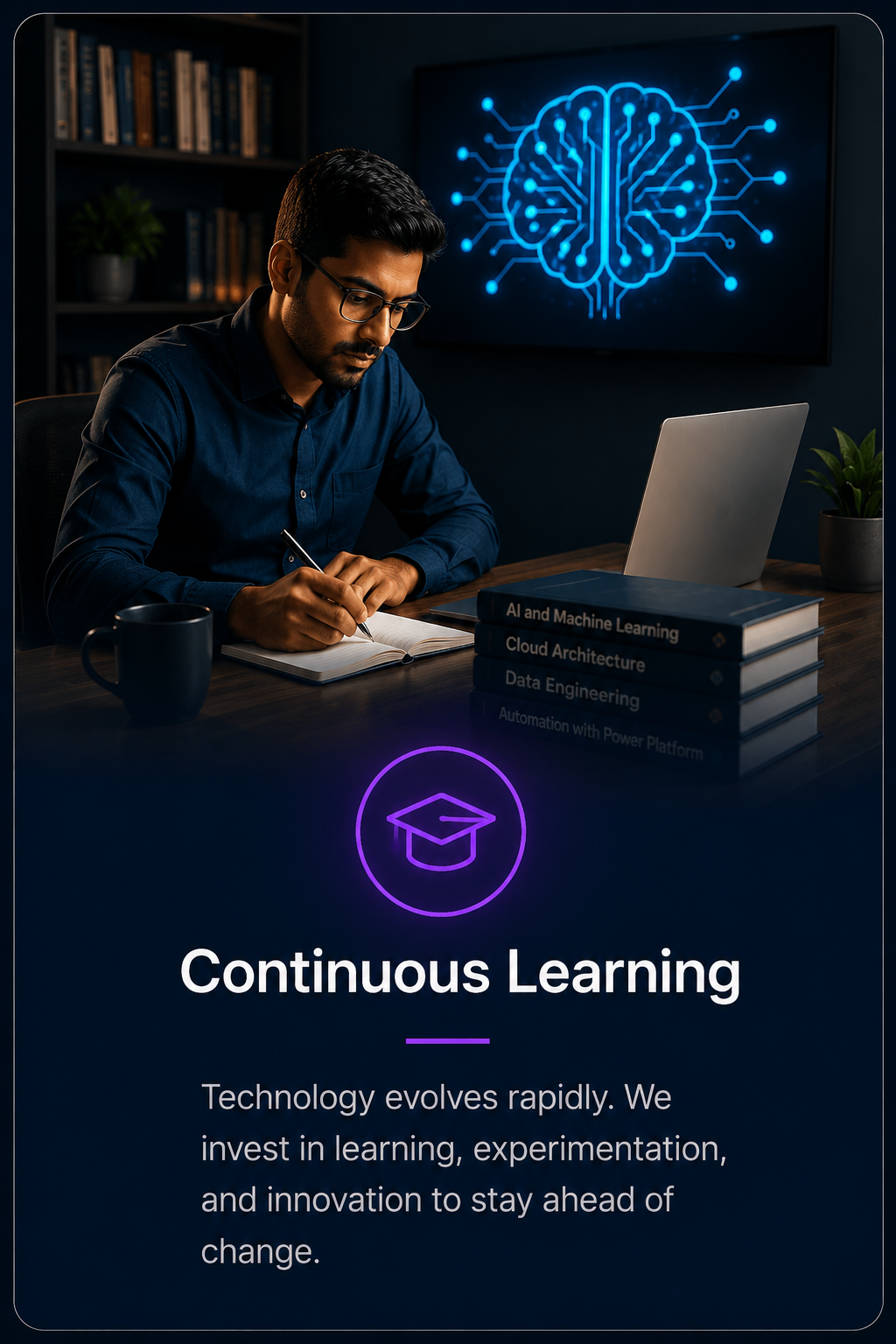 continuous learning card